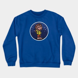 Bigfoot Stargazing Crewneck Sweatshirt